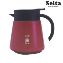 세이타 커피 앤 티 서버 포트 800ml-레드, 상세페이지 참조
