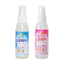 코트 패딩 옷 자동차시트 섬유 패브릭 탈취 향균 정전기방지 스프레이 (6개입), 로즈향