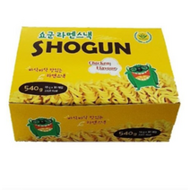 쇼군 라멘스낵 치킨맛 30p, 6개, 540g