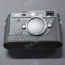 라이카 Leica M7 가죽 케이스 MP M6 M5 MP M2 M3 M4-P, M7 톱 레이어 소가죽 블랙흑라인