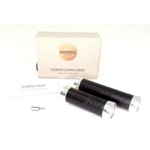 브룩스 Slender 가죽 그립 for Twist 시프트er 100/130mm - 블랙