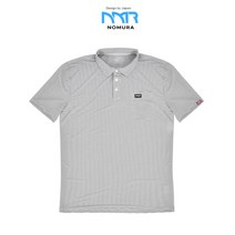 국내 스판 원단으로 만든 NR-890 노무라 남성 반팔 카라 스트라이프 티셔츠 땀흡수UP 건조 UPUP
