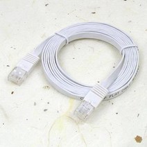 [에이치플러스몰] 랜 케이블 CAT6 평면 다이렉트 인터넷 선 2m, 상세 설명 참조
