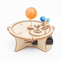 STEAM 지구와 달의 운동 모형 만들기 R-21A 과학 DIY 오토마타, 지구와 달의 운동 모형 만들기 (단품)