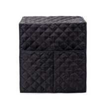Cosori 5.8 qt 용 더스트 커버. 에어 프라이어 수프 포트 압력 밥솥 커피 메이커 에스프레소 머신 주방 가전 보호, black