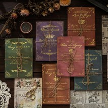 빈티지 광고 레터링 배경지 다꾸 페이퍼 6종, 5.잡지 (ME-975)