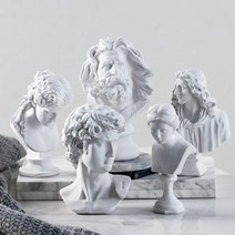 그리스 석고상 아테나 20여종 / 유럽 장식품 조각상, 트럼펫 몰리에르