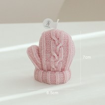 밀랍초 로마캔들 diy 장갑 금형 촛불 왁스 크리스마스 실리콘 금형 3d 석고 아로마, 분홍