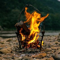 펠렛난로 캠핑용 펠릿 주물 화목 난로 나무 야외 캠프 나무 버너 바베큐 모닥불 용 스테인레스 스틸 굽기 163, 없음