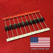 10x Diodes Solar Panel 6 Amp 6a10 6a 1000v 1kv Axial Rectifier Schottky Blocking, 1