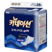 카네이션 성인용기저귀/속기저귀/오버나이트 28매X2팩(6회분 56매), 56매
