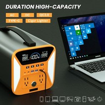 캠핑용 올인원 파워뱅크 ctolity lifepo4 18650 배터리 캠핑 1000w, ua551, 110v 미국 jp 플러그