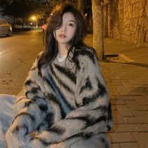 위니아 지브라 니트