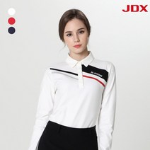 (정품)[JDX] 여성 배색사선절개 카라티셔츠 3종 택1(X1RWTLW95)