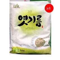 [더착한푸드]엿기름(삼진 500g) 4개 식자재마트 대용량 업소용 엿기름 엿기름 엿지름 엿기름재료 가루 포대, 500g