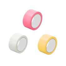 자국안남는 테이프 40mm 잘떨어지는 컬러 멀티 테이프 *&^%3151646EA, 분홍색