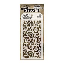 공예몰 TIM HOLTZ LAYERED STENCIL 스텐실 도안, THS034 Lace