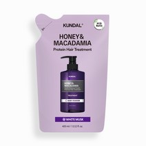 쿤달 단백질 트리트먼트 리필팩 화이트머스크 400ml