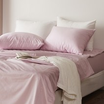 에스데코 60수사틴 순면 이불패드침구세트 EK이스턴킹 핑크