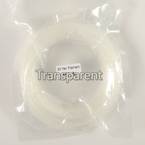 3d pen3d 펜용 플라스틱 10 미터 PLA 1.75mm 3D 프린터 필라멘트 인쇄 재료 압출기 액세서리 부품 투명 흰, Transparent, [21] Transparent