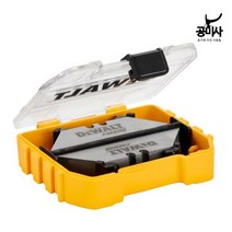 디월트 DWHT11131C 카바이드 블레이드(30PK) 터프케이스 포함 유틸리티 칼날, 1세트