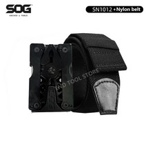 공구 SOG-SN1001/SN1011 멀티 툴 접이식 나이프 플라이어 전술 나일론 벨트 야외 생존 자기 방어 하이킹 캠핑 장비 EDC, [05] SN1011 Belt