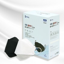 대하 올데이 황사방역 마스크 KF99, 흰색, 50매입