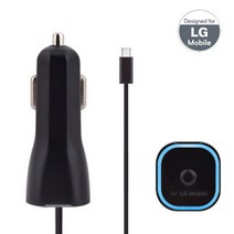 일음쇼핑^^mfor LG Mobile 5핀 차량용 충전기 일체형 5V1.5A 스마트폰 핸드폰 랑5 마이크로5 휴대폰 용5 액세서리일medi^^, ab^^선택있슴화이트
