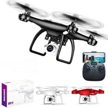 TXD-8S 스스로 장애물을 피하다+자동 팔로우+4K카메라+VR+WIFI 드론, 블랙, 롱런 8S+4K 카메라머리