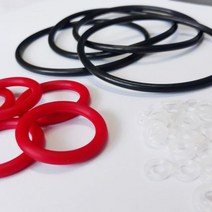 국산 고무오링 비규격 (두께 1.5mm 에서 2mm), NBR-검은색 (내경X두께 1.5), (1mmX1.5mm) 27개