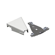 Wiremold Metal Raceway Extending Power On-Wall T-Fitting Ivory B-16