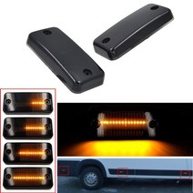 이베코 부품 fiat ducato citroen iveco daily daily v daf 45 lf 푸조 복서 led 사이드 펜더 다이나믹 턴 시그널 라이트 용 빠른 152, 동적 훈제