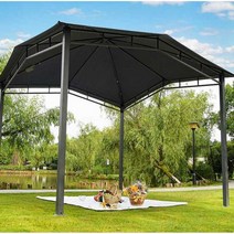 조립식 정자 파고라 간이 테이블형 천막 카페 정원 리조트 빌라, 정자 (3x3x2.7m)