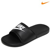 정품 국내배송 나이키 베네시 JDI 슬리퍼 블랙 남자 여자 학생 실내화 343880-090