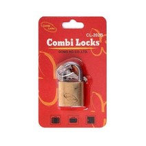 콤비락)자물쇠(CL-202B), 10개