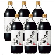 우치보리 브루잉 링고 마운틴 흑식초 900ml 6병, 단품