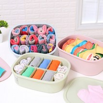 속옷 정리 방법 정리함 기숙사 준비물 보관함 칸막이 2개, 1-속옷정리함-1칸, 본상품선택