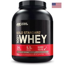 옵티멈뉴트리션 골드스탠다드 분리유청 프로틴 초콜릿코코넛 2.27kg 73일분 BCAA 아미노산 레시틴 아세설팜 칼륨 수크랄로스, 기본, 1개