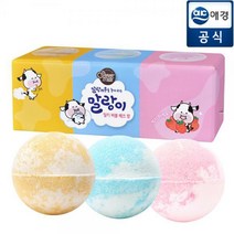샤워메이트 입욕제 밀키버블 배쓰 밤 80gx3입 1개