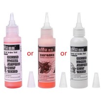브레이크 유체 캡 60ml 자전거 브레이크 오일 유압 미네랄 시마노 AVID Formula tektro용, 한개옵션0