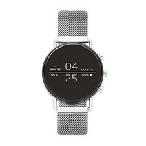미국 직배송 Skagen Connected Falster 2 Stainless Steel Touchscreen Smartwatch Magnetic Mesh B07TYFM5JV