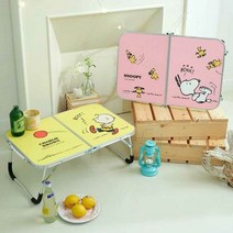 피너츠 피크닉 폴딩테이블_스누피_찰리 2종 택1, 단품