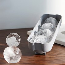 국내제작 실리콘 아이스볼 얼음몰드 4구 얼음틀 얼음 트레이 실리콘몰드 미니 왕 원형 왕구슬 하이볼 둥근 칵테일 빅볼 제빙기 아이스트레이 구슬 실리콘얼음틀 왕얼음틀, 핑크