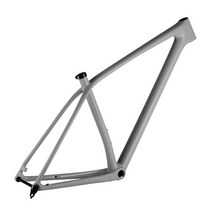 픽시 프레임 셋 콘스탄틴 어베인 쓰나미 스크림 Spcycle 29er MTB 카본 프레임 T1000 하드 테일 산악 자전, 13 Light Grey_01 Size S