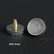 필름 카메라 셔터 버튼 Rollei35RF 레트로 클래식 장식 나사 손톱 트윈 렌 반사 사진 작가 크리에이티브, 01 V small stainless