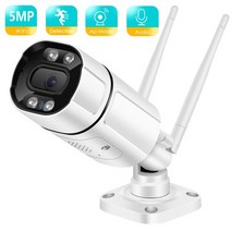 BESDER-5mp IPCamera Wifi 야외 Ai 인간 감지 오디오 무선 카메라 1080P HD 컬러 적외선 야간 보안 CCTV 카메라, 3MP 64G Card_CHINA | AU 플러그