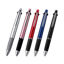유니 제트스트림 4+1 멀티펜(4색 볼펜+샤프) MSXE5-1000 0.7mm, 핑크