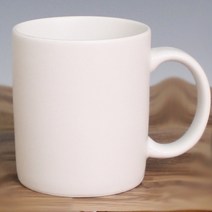 머그컵 + 유리컵 베스트 모음, 1개, MK 무광 화이트 머그