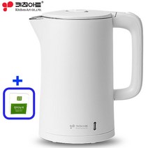 키친아트 대용량 올스텐 전기포트 무선 전기 주전자 커피포트 보온 포트기, 이중포트+사은품