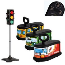 안넘어지는 국산 안전 붕붕카 3종n신호등 교육완구 어린이집 성장촉진 국민붕붕카